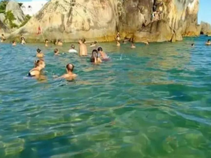 Apartamento Na Praia Da Enseada, 100 Mt Praia เซาฟรานซิสโก โด ซุล ภายนอก รูปภาพ